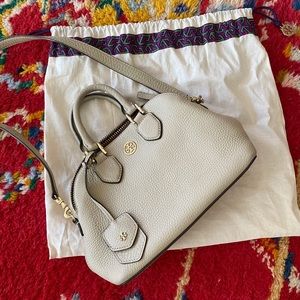 Tory Burch Robinson Pebbled Mini Dome Satchel